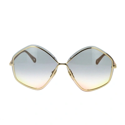 Chloé Sunglasses In Gold