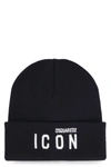DSQUARED2 DSQUARED2 BE ICON WOOL BEANIE