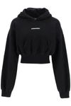 DSQUARED2 DSQUARED2 CROPPED HOODIE WITH BASEBALL CAP