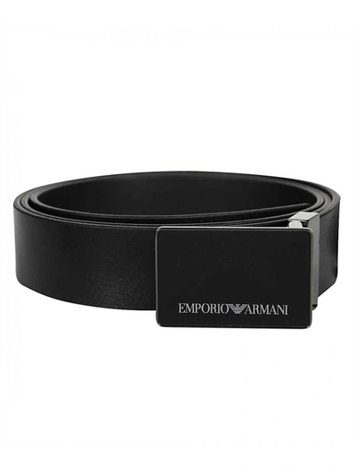 Emporio Armani Belt In Black