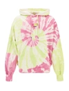 Gcds Glitter Logo Tie-dye Hoodie In Mx