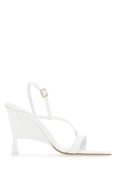 Gia Couture Sandals In White