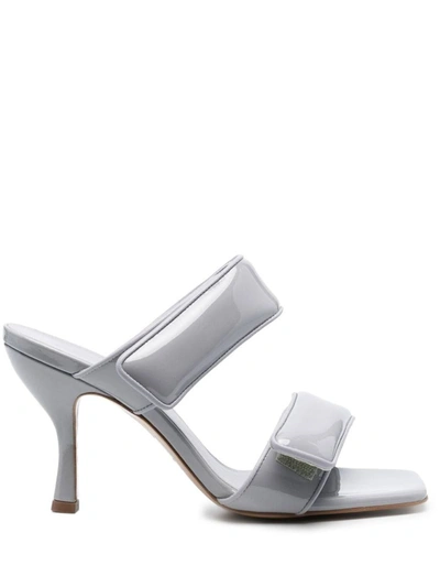 Gia Borghini Perni 03 Double Strap Sandal In Grey
