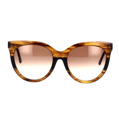 Gucci Eyewear Sunglasses In Brown