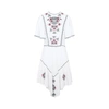 Isabel Marant Sinezia Embroidered Midi Dress In White
