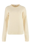 Jil Sander Wool Sweater In Panna