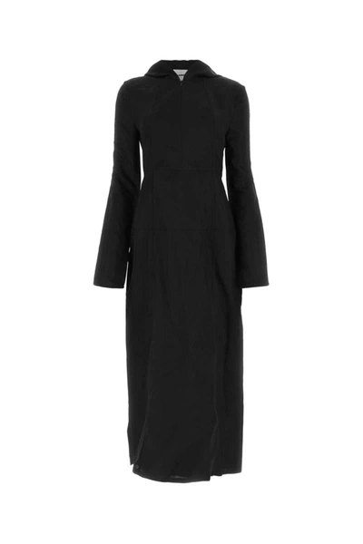 Jil Sander Long Dresses. In Black