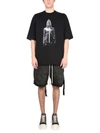 Rick Owens Drkshdw Jumbo Ss T-shirt In Black