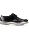 CHURCH'S CHURCH'S RUBY PLATFORM BROGUE SHOES - BLACK,DE0046F0AAB12057308