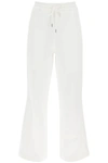 Lanvin Wide-leg Track Pants In White