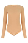 Maison Margiela Half-transparent Long-sleeved Body In Neutrals