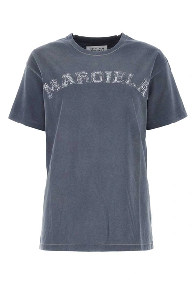 Maison Margiela Blue Printed T-shirt