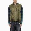 Miharayasuhiro Maison Mihara Yasuhiro Hollowed-out Khaki Bomber Jacket Men In Orange