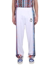 Marcelo Burlon County Of Milan Marcelo Burlon Marcelo Burlon X Kappa Jogging Pants In White