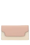Marni Two-tone Leather Keyholder In Multicoloured