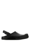 Marni Slingback-strap Round-toe Sandals In Black