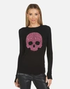 Lauren Moshi X Mckinley X Nailhead Skull In Black