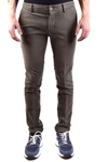 Mason's Men's Grey Other Materials Pants In Green
