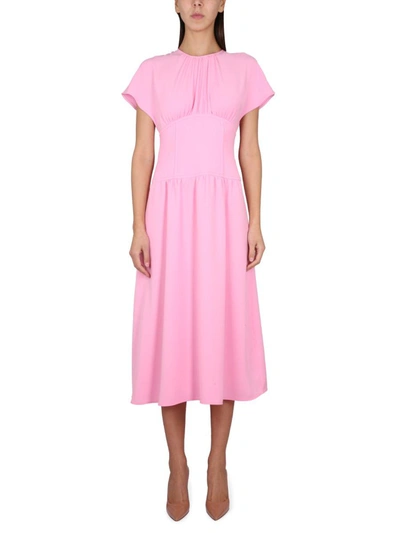 Boutique Moschino Midi Dress In Pink