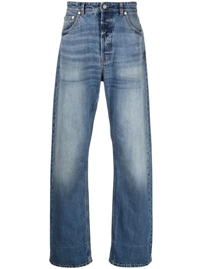 Missoni Stonewashed Denim Jeans In Clear Blue