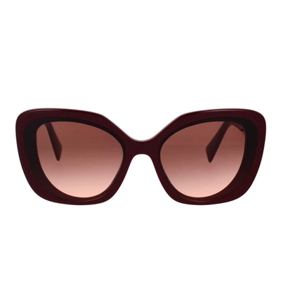 Miu Miu Eyewear Sunglasses In Bordeaux