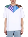 Marcelo Burlon County Of Milan Mix&match Printed T-shirt In White