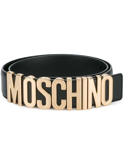 Moschino Belt In Black