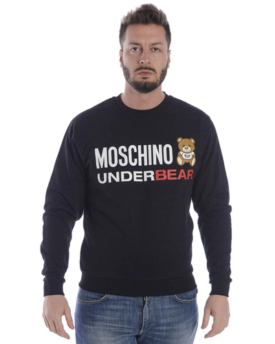 Moschino Underwear Sweatshirt Hoodie In Black