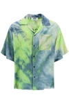 MSGM MSGM TIE-DYE SHORT-SLEEVED SHIRT