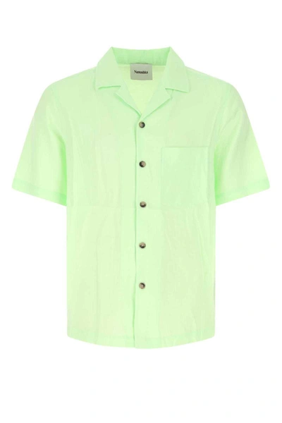 Nanushka Shirts In Green