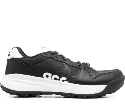 Nike Acg Lowcate Sneaker In Black/white-black-white-white-black