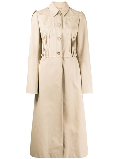 Nina Ricci Overcoat Clothing In U1616 Sand