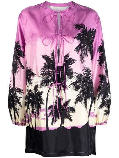Palm Angels Jacket  Woman Color Multicolor In Pink