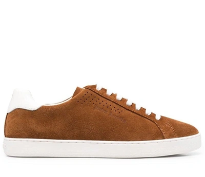 Palm Angels Palm 1 Logo Sneakers In Brown