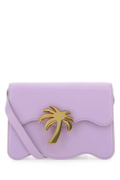 Palm Angels Shoulder Bags In Purple