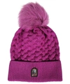 PARAJUMPERS PARAJUMPERS KNITTED BEANIE WITH POM-POM