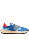 Philippe Model Antibes Low Man Pelle Used Nylon In Blue