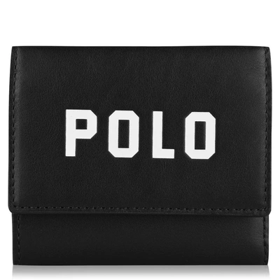 Polo Ralph Lauren Logo Wallet In Black