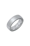 HMY JEWELRY HMY JEWELRY STAINLESS STEEL BAND RING
