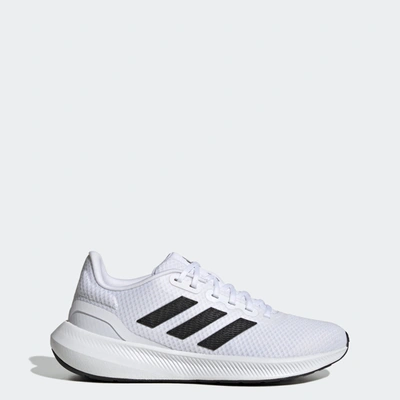 Adidas Originals Women's Adidas Runfalcon 3 Running Shoes In White/black/dash Grey