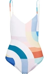 MARA HOFFMAN PRINTED SWIMSUIT