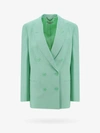 Stella Mccartney Stella Mc Cartney Mint Green Double Breasted Jacket