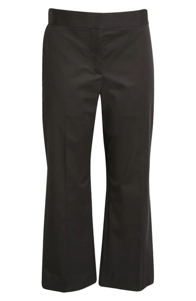 The Row Pipa Wool And Silk Wide-leg Pants In Black