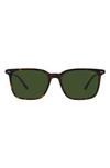 POLO RALPH LAUREN 56MM SQUARE SUNGLASSES