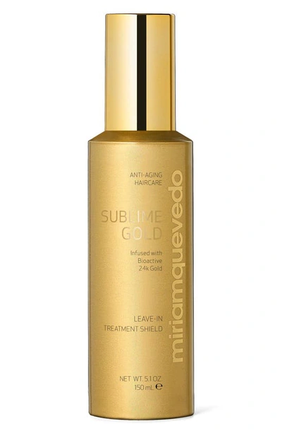 MIRIAM QUEVEDO SUBLIME GOLD LEAVE-IN TREATMENT SHIELD, 5 OZ