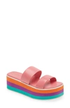 CECELIA NEW YORK CECELIA NEW YORK KING PLATFORM SLIDE SANDAL