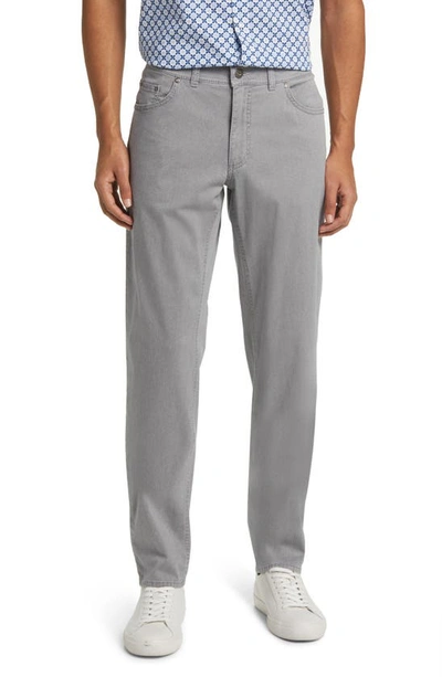 Brax Cooper Fancy Five-pocket Straight Leg Pants In Silver