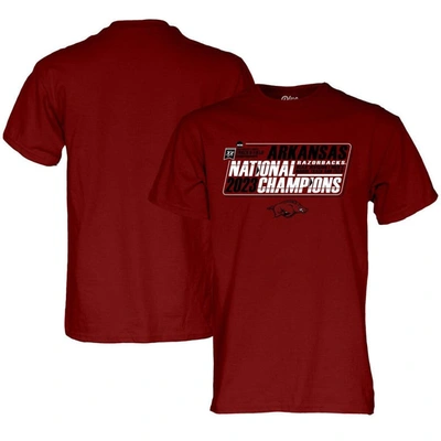 BLUE 84 INDOOR TRACK & FIELD NATIONAL CHAMPIONS T-SHIRT