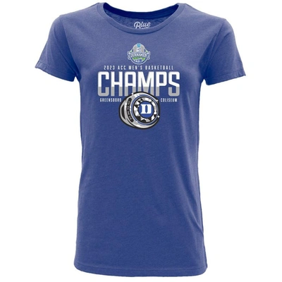 Blue 84 Basketball Conference Tournament Champions Locker Room T-shirt In Royal