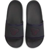 Nike Houston Texans Off-court Wordmark Slide Sandals In Gray